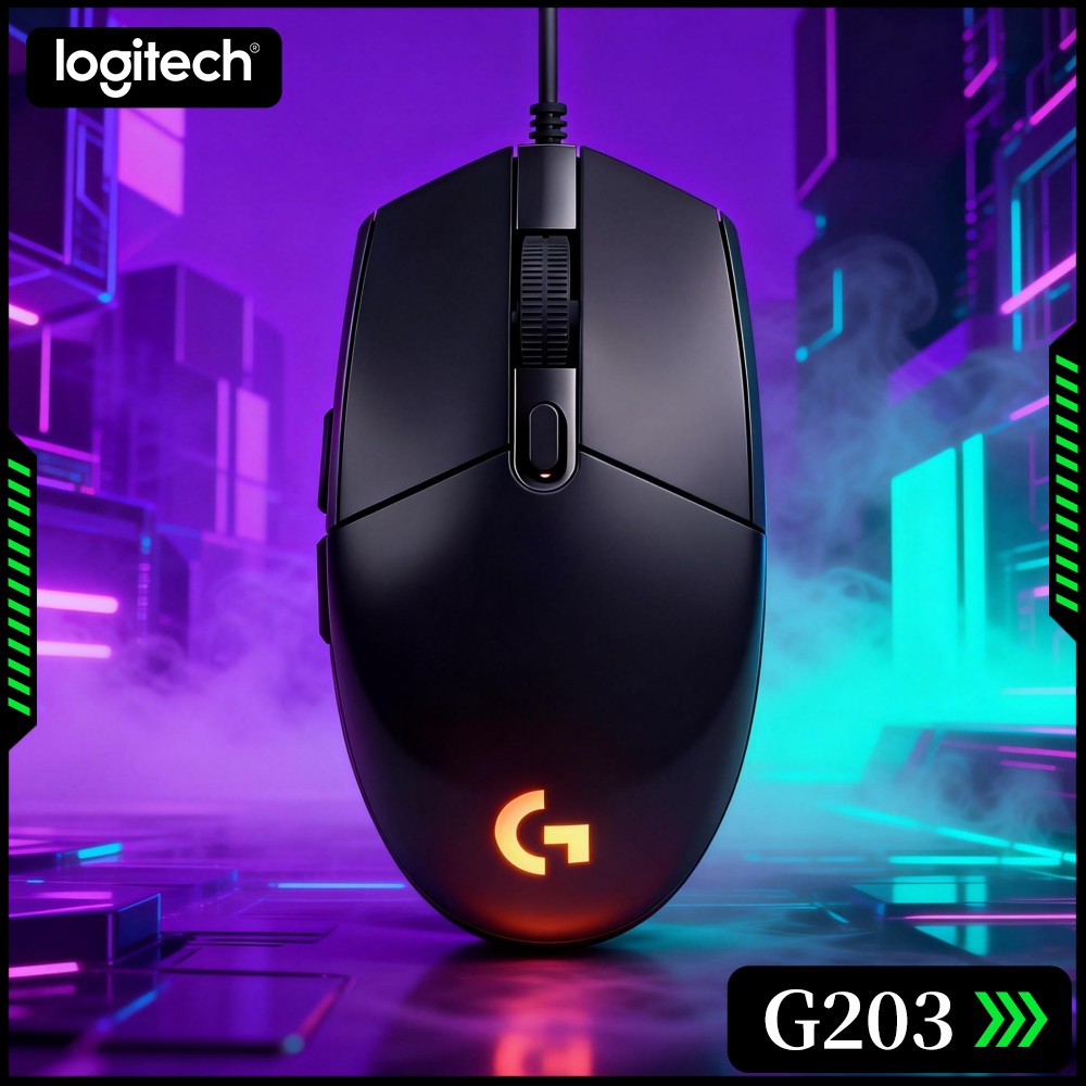 Logitech G203 Wired Gaming Mou - огляд і ціна Logitech Mouse G203