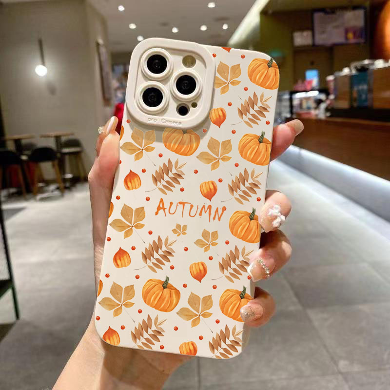 Autumn Maple Leaves Pumpkin Pa - огляд і ціна Receipt Printer Thermal