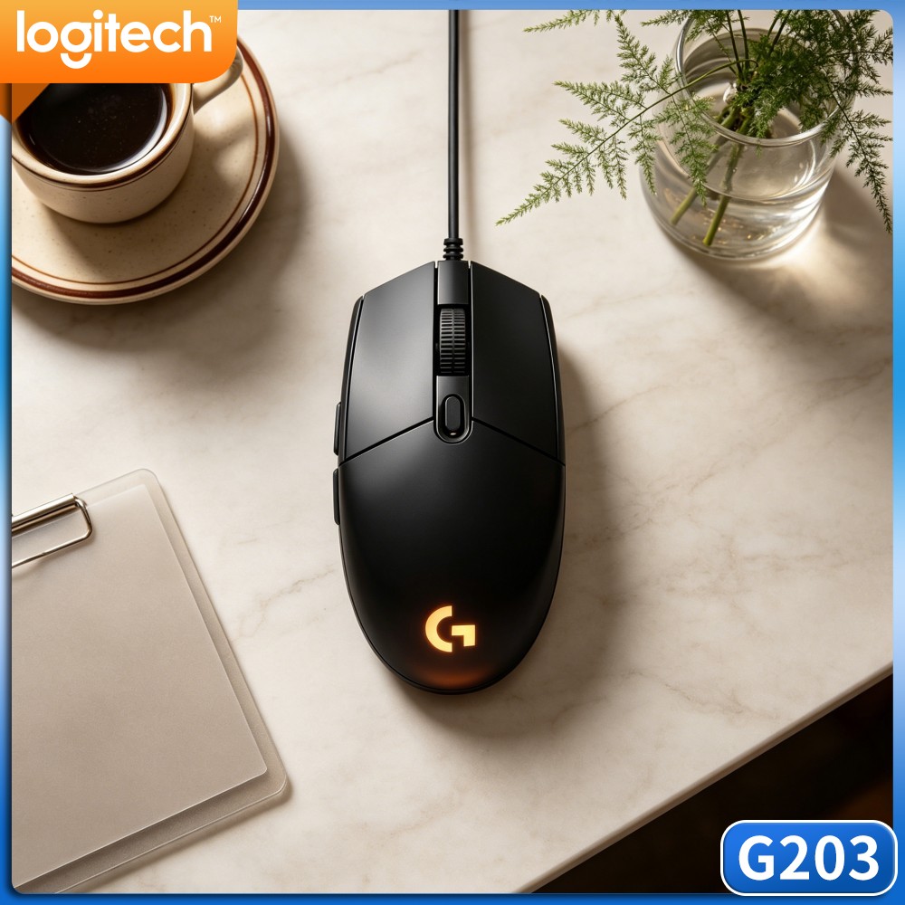 Logitech G203 Wired Gaming Mou - огляд і ціна Logitech Mouse G203