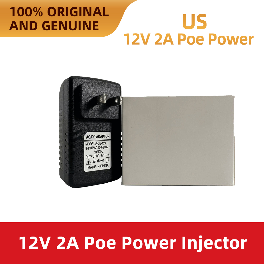 12V 2A POE Injector 24W 10/100 - огляд і ціна Power Over Ethernet