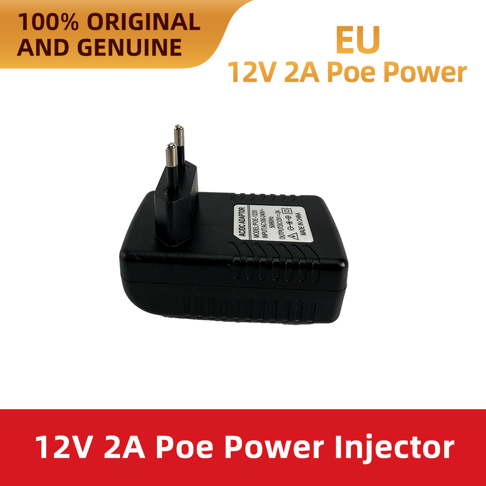 12V 2A POE Injector 24W 10/100 - огляд і ціна Power Over Ethernet