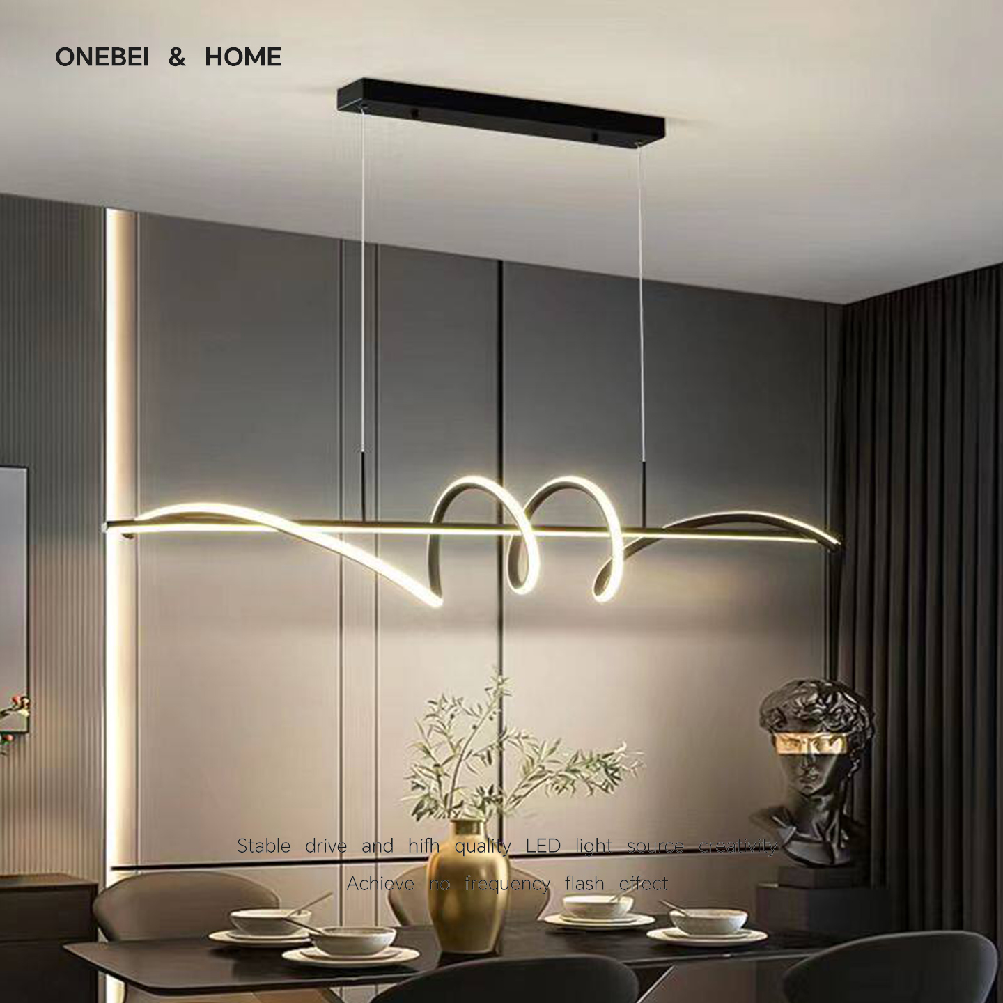 Modern LED Rotating Pendant La - огляд і ціна Office Technician