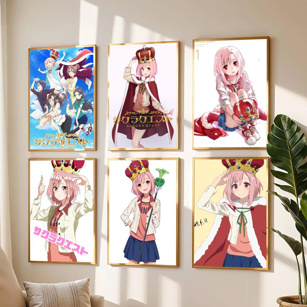 anime S-Sakura Quest-T Poster  - огляд і ціна Office Quest