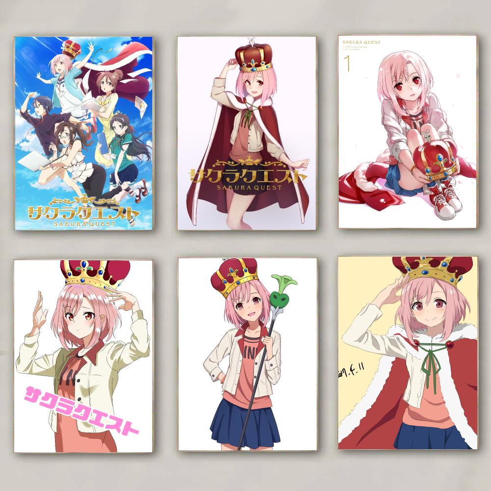 anime S-Sakura Quest-T Poster  - огляд і ціна Office Quest