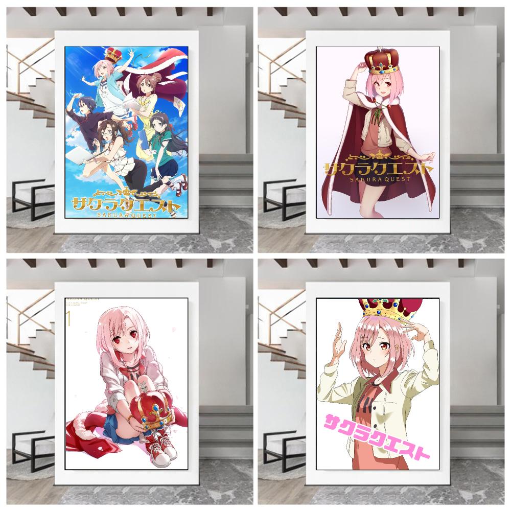 anime S-Sakura Quest-T Poster  - огляд і ціна Office Quest