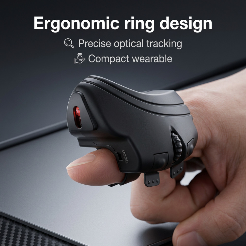 Finger Ring Mouse 1000DPI Easy - огляд і ціна Office Technologies