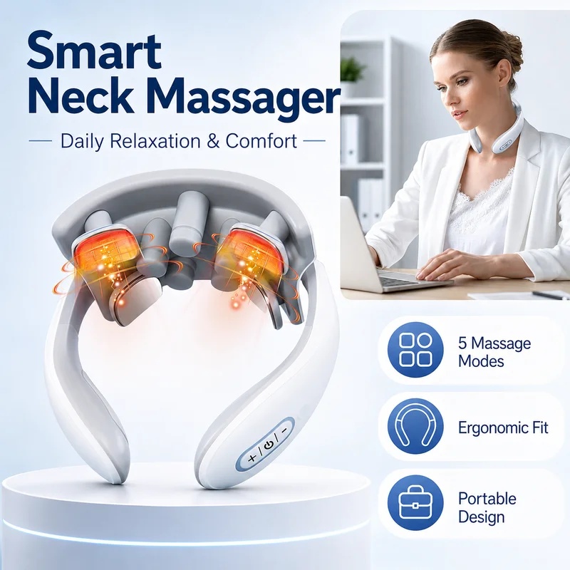 Smart Neck Massager for Adults - огляд і ціна Office Technologies