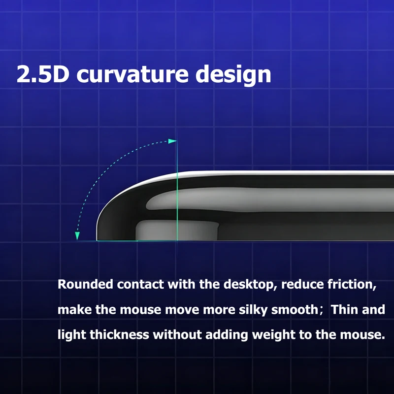 2.5D Curved Edge Tempered Glas - огляд і ціна Office Technician