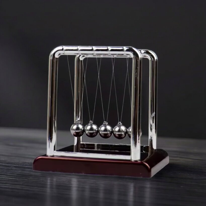 Newton Cradle Balance Pendulum - огляд і ціна Office Technologies