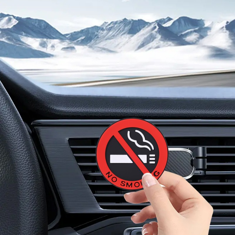 No Smoking Car Stickers Red Ro - огляд і ціна Office Technologies